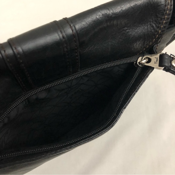 FOSSIL Leather Crossbody Shoulder Bag - Picture 14 of 15